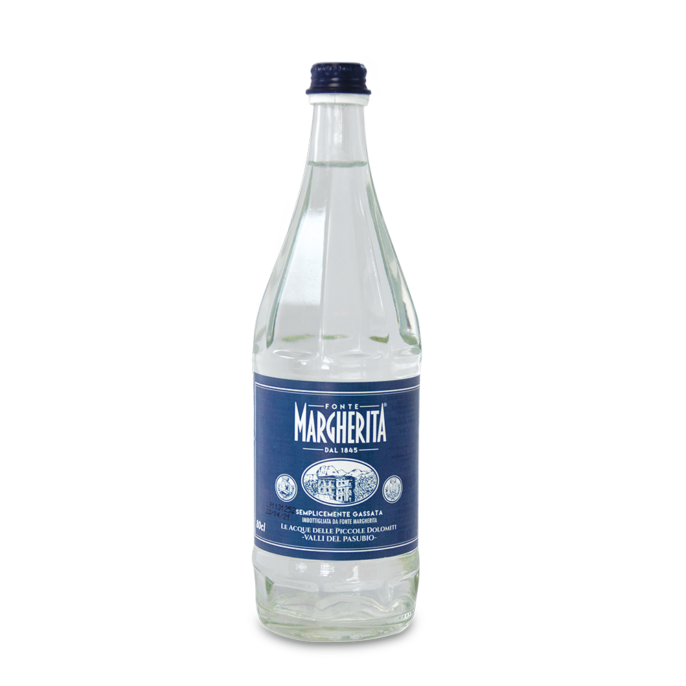 Fonte Margherita Sparkling Water 800ml - Case (12)